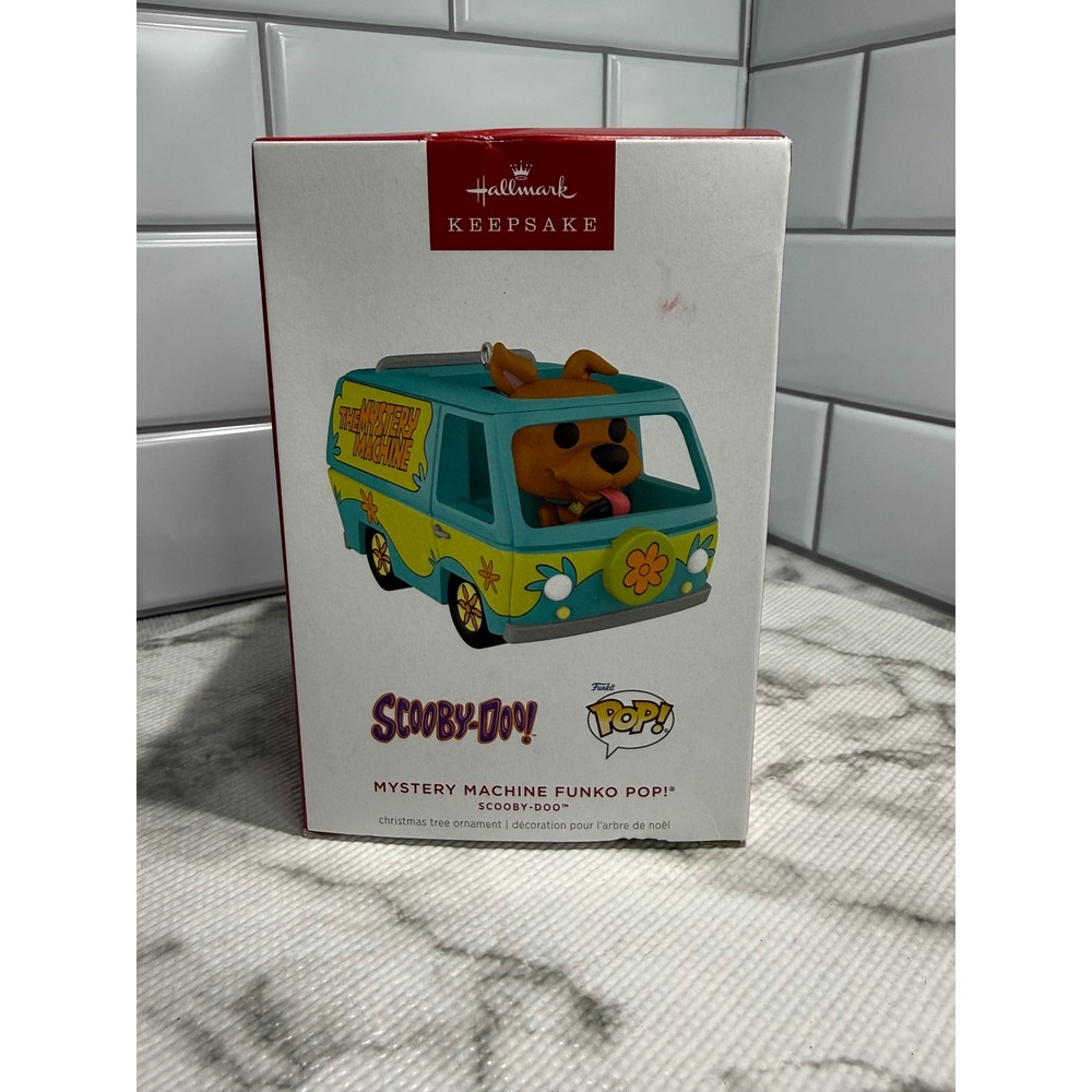 Hallmark Keepsake 2025 Scooby-Doo Mystery Machine Funko Pop Ornament QXI8402
